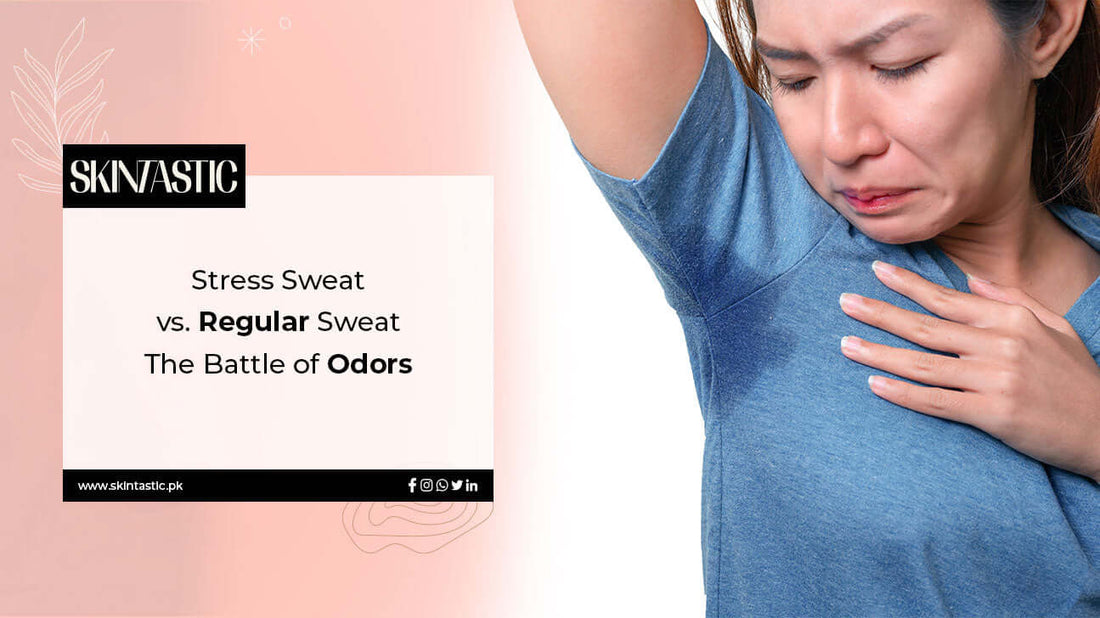 Stress Sweat vs. Regular Sweat: The Battle of Odors